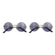 thumbnail image 2 of Soidarity Sun Eyewear Vintage Sunshade Retro Multi-colores Gafas de sol multifuncionales al aire libre de moda para mujeres Golden, Purple Type2 NO2, 2 of 6