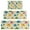 Beige Toned Dinosaur, variant on Beige Origami Dinosaurs Pattern Kitchen Rugs Sets Of 3,Kitchen Runner Rugs Non Skid Washable,Decorative Kitchen Floor Mats for Kitchen,Sink,Laundry,17"x30"+ 17"x47" + 17"x59"