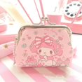 thumbnail image 3 of Cartera con solapa de piel sintética Love Sanrio Cinnamoroll, bolso de dibujos animados de Anime, monedero Loungefly Melody Kuromi hello_kitty, 3 of 4