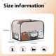 thumbnail image 4 of Funda para tostadora de 2 rebanadas de We Bare Bears, funda protectora contra el polvo y las huellas dactilares para pan, de poliéster, fundas para pequeños electrodomésticos de cocina, 4 of 6