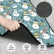 thumbnail image 3 of Balery Snowflake Scarf Snowman Juego de 4 Alfombrillas para Auto, Revestimientos de Caucho Resistente, Diseño Antideslizante, 3 of 7