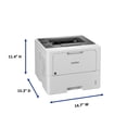 thumbnail image 2 of Impresora láser Brother HL-L6210DW monocromática empresarial, 2 of 5