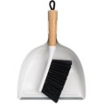thumbnail image 2 of Dustpan and Brush Set, Portable Cleaning Brush and Dustpan Combo with  Handle, White, 1 Set, 2 of 7