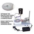 thumbnail image 4 of Gem Grinding Machine 120W Small Jewelry Jade Faceting Machine Digital Display Grinding and Polishing Machine ,Easy to Use, 4 of 7