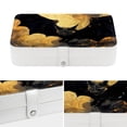 thumbnail image 4 of Bats PU Leather Jewelry Box with Removable Compartment and Necklace Organizer Display Case - Portable, 4 of 6