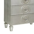 thumbnail image 5 of Nic 54 Inch Modern Tall Dresser Chest 5 Drawers Round Knobs Silver - Saltoro Sherpi, 5 of 6
