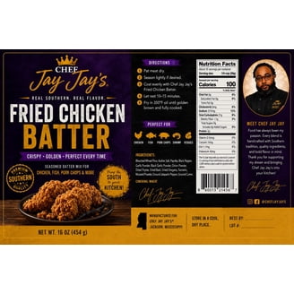 Sylvia's Restaurant Crispy Fried Chicken Mix, 10 oz (Pack of 9