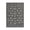 Dark Grey, variant on FairOnly Retro Flower 2'x6'Green Runner Rug Machine Washable Low Pile Non Slip Mat for Kitchen Hallway Laundry