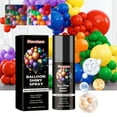thumbnail image 2 of Party Balloon, Ongmies Balloon Spray Shine High Shine Balloon Spray Balloons Enhancement Gloss Keep The Balloons Texture and Glossy Long Lasting Non Oxidizing Scene Decoration 100Ml, Event & Party, 2 of 9
