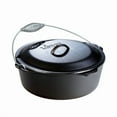 thumbnail image 1 of Cocotte en fonte Lodge avec anse spirale, 1 of 5
