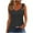 Black, variant on Quinlirra tank top for women under $5 Women's Solid Color Camisole Sleeveless T-Shirt Loose Tank Top