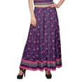 thumbnail image 3 of Moomaya Crop Top With Loose Palazzo Set For Women Printed Ethnic Clothing, 3 of 6