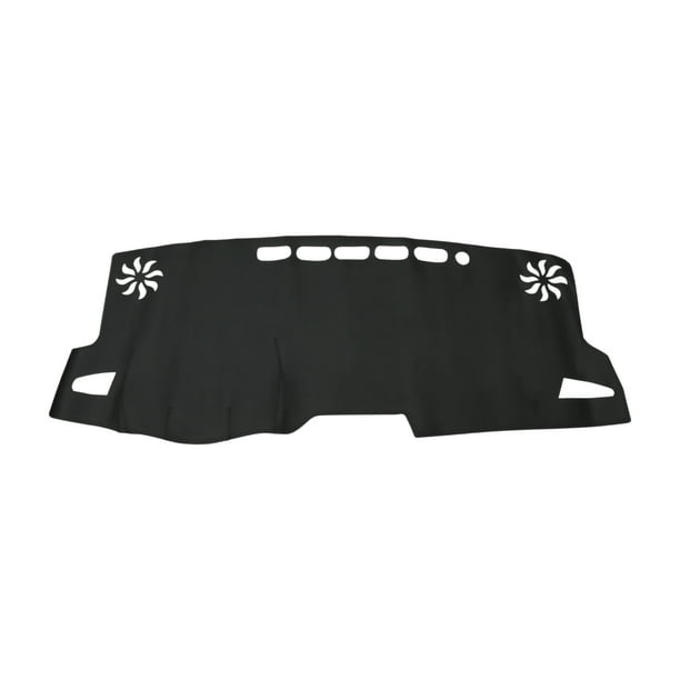 Cubierta del Tablero Unique Bargains para Toyota Corolla 2019-2025 Alfombrilla de Cubierta del Tablero de Cuero Sintético Negro 1 Pcs
