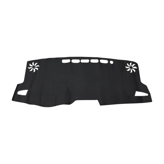 Cubierta del Tablero Unique Bargains para Toyota Corolla 2019-2025 Alfombrilla de Cubierta del Tablero de Cuero Sintético Negro 1 Pcs