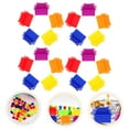 thumbnail image 2 of 60Pcs Board Game House Pieces Plastic Miniature Design For Families, 2 of 9