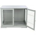 thumbnail image 5 of TRIXIE 38.7" Dog Crate, Wooden Indoor Kennel Furniture for Large Dogs Up to 66 lb, Gray, 5 of 9