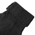 thumbnail image 5 of Women's Chic Turtleneck Irregular Sleeve Knitted Poncho Pullovers Sweater, 5 of 9