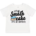 thumbnail image 3 of Inktastic Let Me Smash Cake Its My Birthday Boys Toddler T-Shirt, 3 of 5