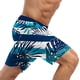 thumbnail image 4 of Mens Pantalones Cortos de Cintura Elástica con Bolsillos de Secado Rápido Transpirable Multi-Bolsillo Pantalones de Baño, Pantalones de Playa Casual, 4 of 5