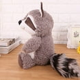 thumbnail image 4 of Juguete de peluche de mapache, juguete de peluche de mapache encantador mapache suave animales de peluche muñeca almohada juguetes para niños bebé Adepaton  Peluches, 4 of 8