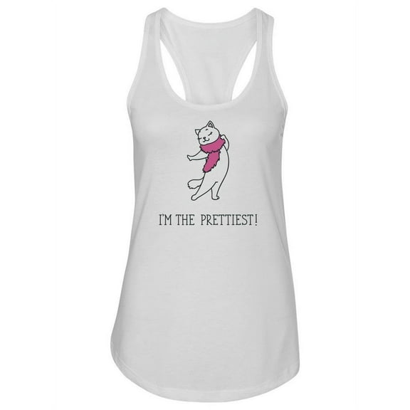 I'm The Prettiest! Tank Women -Image by Shutterstock, Female Small