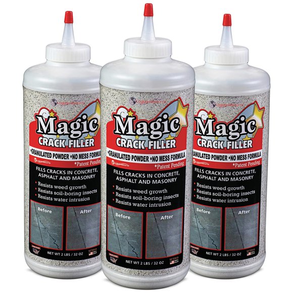 Rellenador de grietas para concreto Tharos Magic 1,1 kg, polvo gris