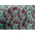 thumbnail image 5 of oneOone Cotton Silk Fabric Triangle Geometric Print Fabric By The Yard 42 Inch Wide, 5 of 5
