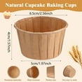 thumbnail image 2 of NOGIS 100 PCS Paper Souffle Portion Cups,3.5oz Disposable Medicine Cup Small Paper Jello Shot Cups Sample Cup for Ketchup,Condiment,Sauce,Tasting,Measuring,Dessert Servings, 2 of 7