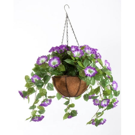 Fully Assembled Petunia Hanging Basket by