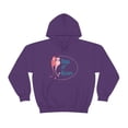 thumbnail image 2 of Hugs And Kisses XoXo Valentine's Day Unisex Heavy Blend™ Hooded Sweatshirt, 2 of 9