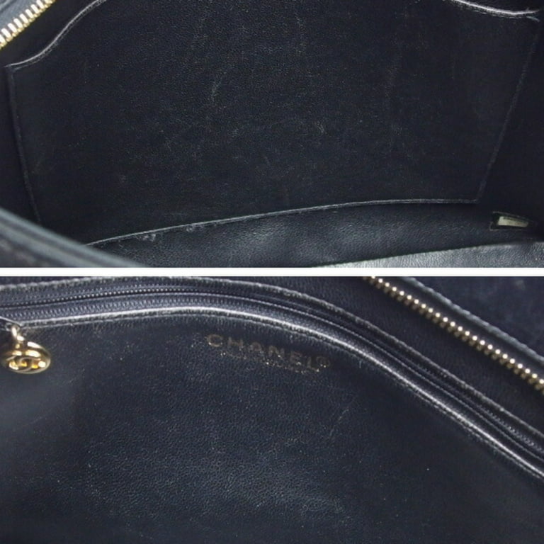 Pre-Owned Chanel Matelasse Coco Mark Reprint Tote Bag Ladies