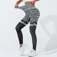 thumbnail image 3 of Gibobby Pantalones de yoga Pantalones de yoga con estampado de leopardo para mujer, cintura alta, ajustados, para levantamiento de cadera(Rojo,G), 3 of 4