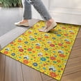 thumbnail image 4 of Fairy Princess Flower Pattern Door Rugs,Washable Non Slip Door Mats Indoor,Decorative Door Mats,Entry Mat Indoor for Entrance,Bedroom,Kitchen,Bathroom,17"x30", 4 of 6