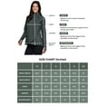 thumbnail image 6 of RBX Active Women's Zip Mock Neck Wrap Fleece Pullover Sweatshirt With Pockets, 6 of 9