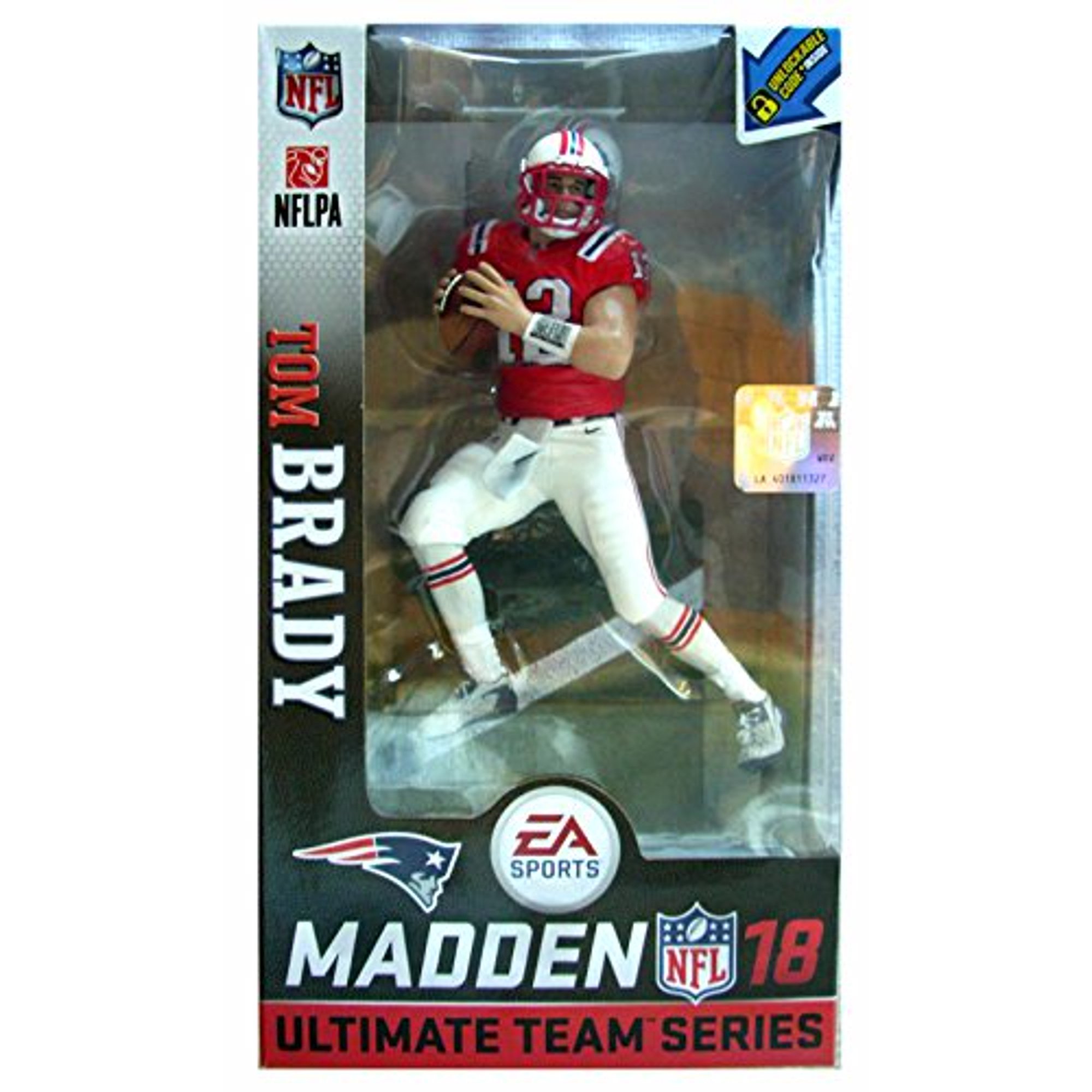 Mcfarlane Toys Ea Sports Madden Nfl 18 Ultimate Team Tom Brady New England Patriots Action Figure Minutemen Retro Uniform Exclusive Walmart Canada