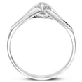 thumbnail image 3 of SuperJeweler Diamond Solitaire Promise Ring in White Gold for Women, 3 of 6
