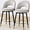 Black+ Gray, variant on Rotatable PU Bar Chair Set of 2 / Ergonomic Design to Reduce Fatigue in Any Space