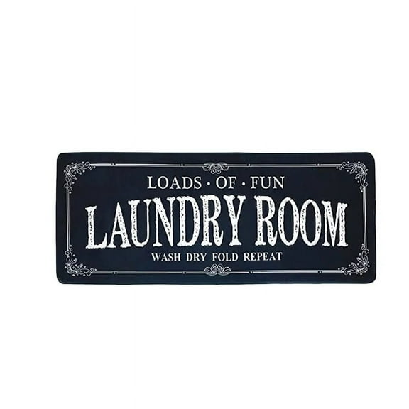 Kitchen Rug Laundry Room Decorative Floor Mat Anti-slip Bedroom Living Room Hallway Long Strip Carpet Home Decor