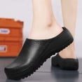 thumbnail image 5 of CHICVOMEY Unisex Work Clogs - Non-Slip Waterproof Clogs for Women Men Nurses Chefs with Arch Support - Lightweight Garden Beach Mules Comfortable Slip-On Shoes, 5 of 8