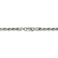 thumbnail image 3 of 925 Sterling Silver 4.75mm Rope Chain Necklace Pendant Charm, 3 of 9