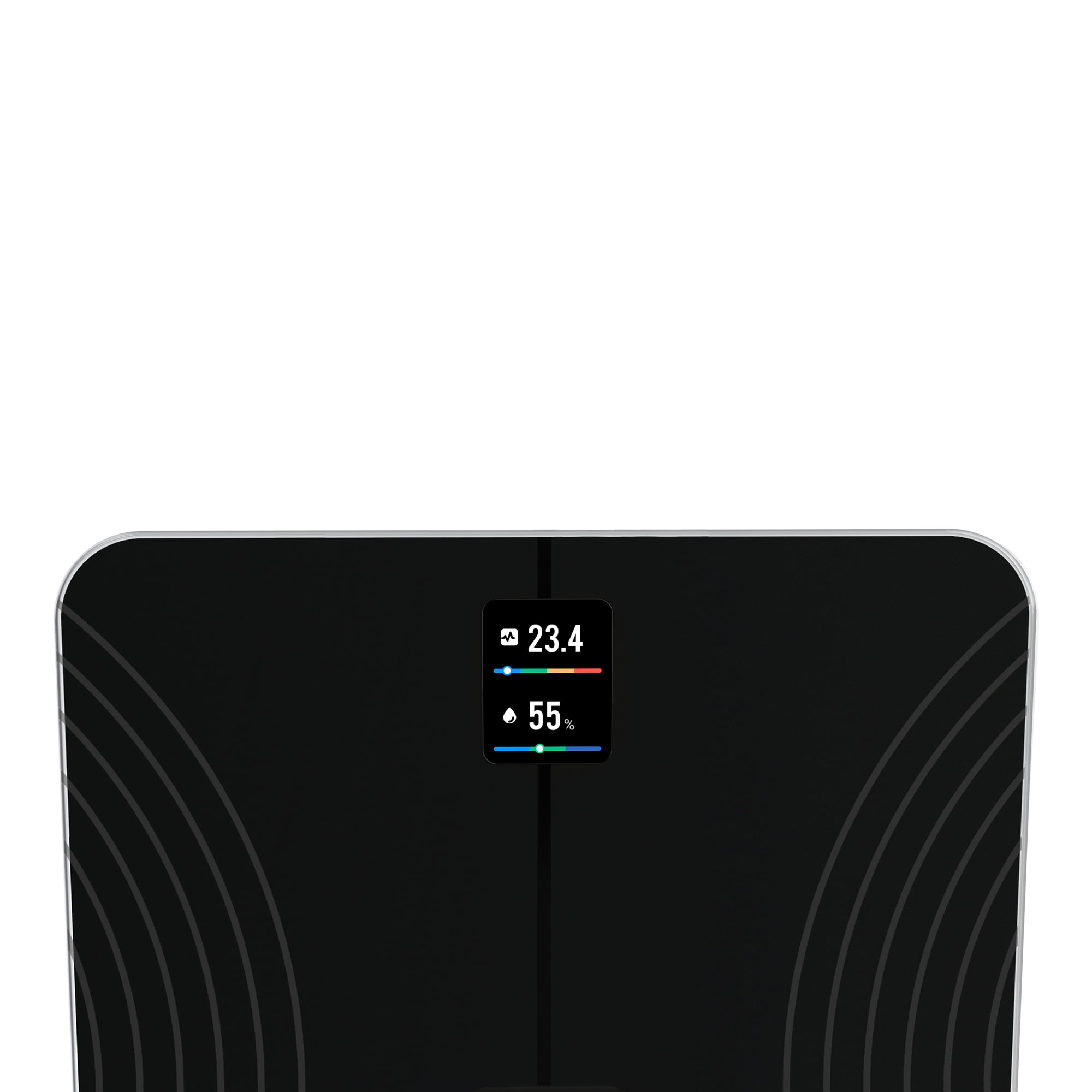 Etekcity Digital Body Weight Bathroom Scale, HR Smart Fitness Scale,Beeper  and Weather display functions,Black,EFS-A591S-WUSR 