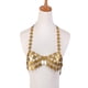 thumbnail image 1 of de playa hecho a mano cuerpo cadena rejilla triangular lentejuelas cadena collar Oro Hugo Joyería del cuerpo del bikiní, 1 of 6