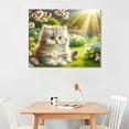 thumbnail image 2 of Orinice Cute Cat Fine Art Aesthetic Poster & Print Wall Painting for Home Decor 16x12in, 2 of 6