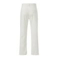thumbnail image 5 of Caqnni Men's Skinny Stretchy Khaki Pants Colored Pants Slim Fit Slacks Tapered Trousers(XL,White), 5 of 5