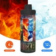 thumbnail image 6 of Unisex Sports Insulated Water Bottles, Black Wicked The Musical Kettle Stainless Steel Portable Cup 18oz For School Travel Gym Running, 6 of 8