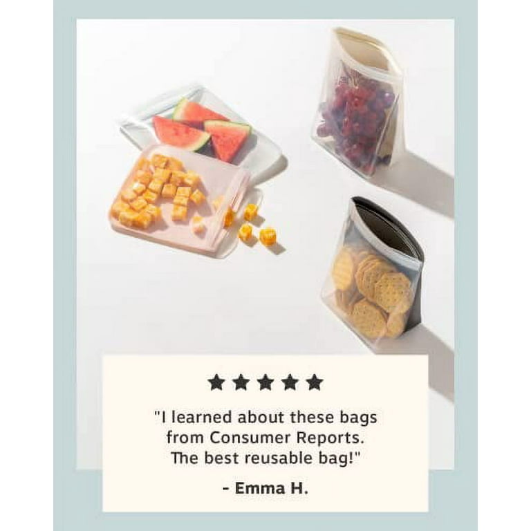 Silicone Reusable Stand-Up Food Storage Bag