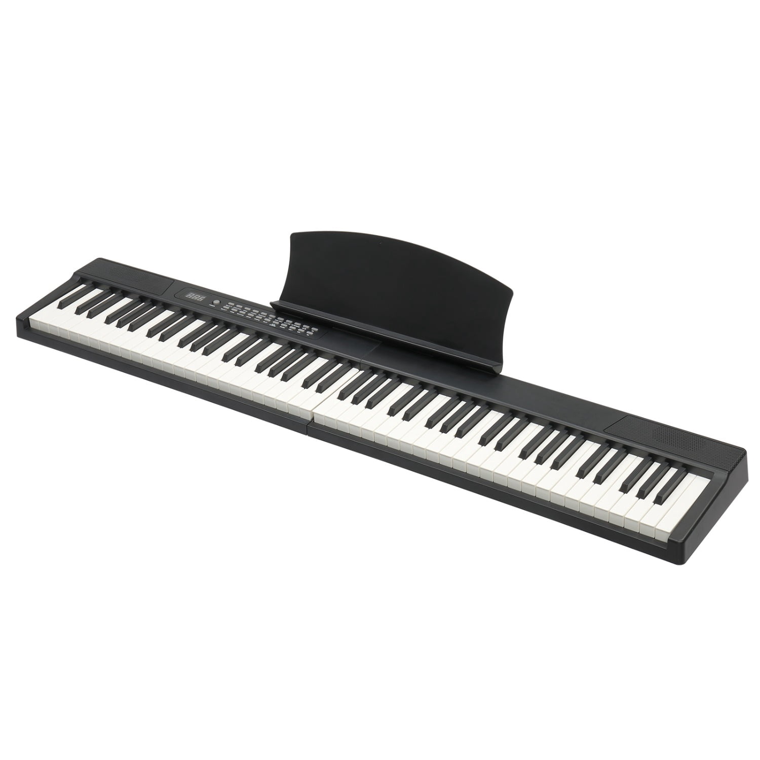 GPP-204 88 Key Magnetic Connection Piano Semi-Weighted Standard Digital Piano with MIDI Bluetooth, Handbag，Headphone，for Piano Lover Black color