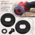 thumbnail image 3 of Kit de tornillos con brida y cuchilla para herramienta compacta de 3 cortes 2522-20, 3 of 7