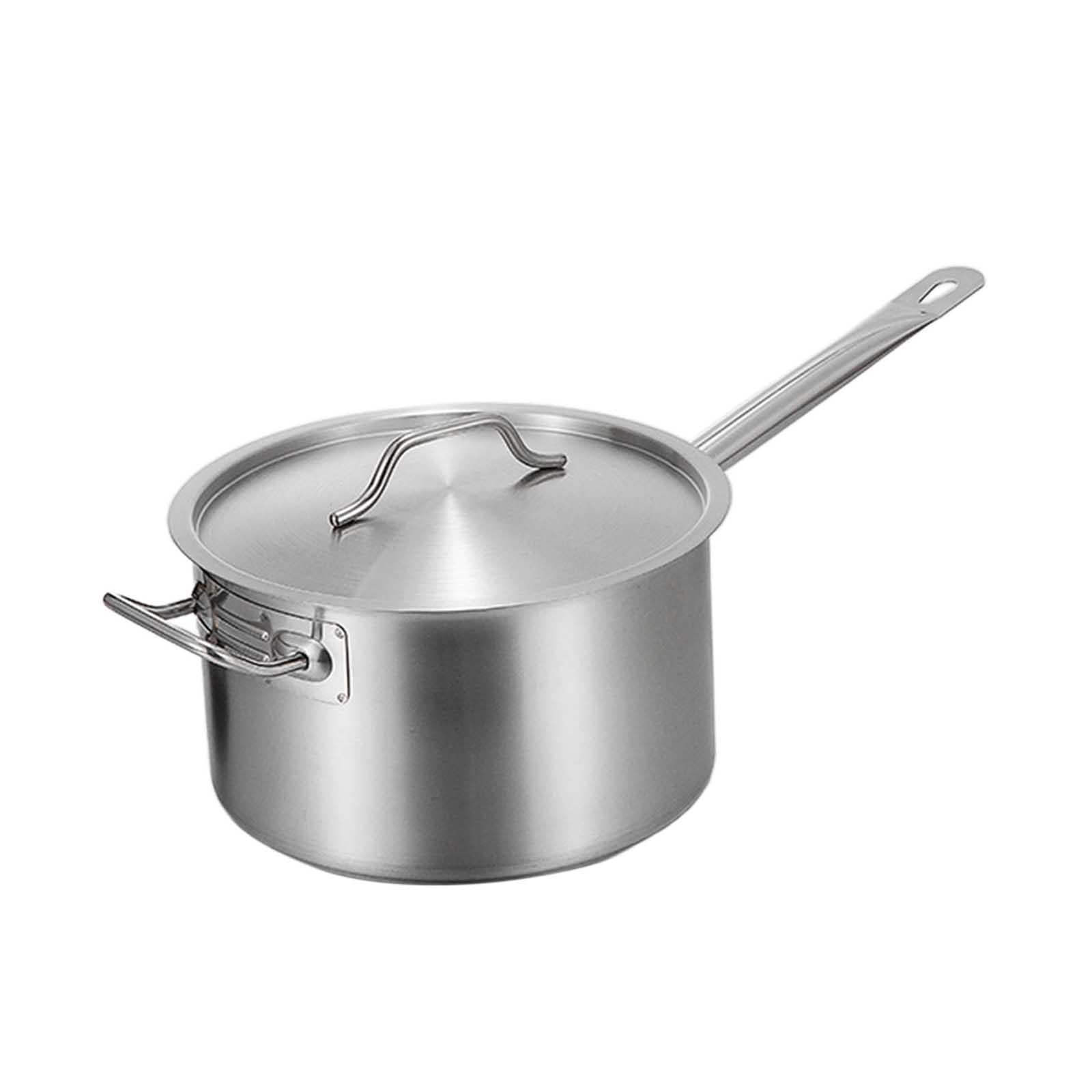 Maxbell Aluminum Sauce Soup Milk Pan Nonstick Saucepan with Pour Spout  Stockpot 20cm