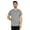 Light Gray, variant on Solid Short Sleeve Crewneck T-ShirtForMens Lightweight EverydayShirtsW/ Patch Pocket
